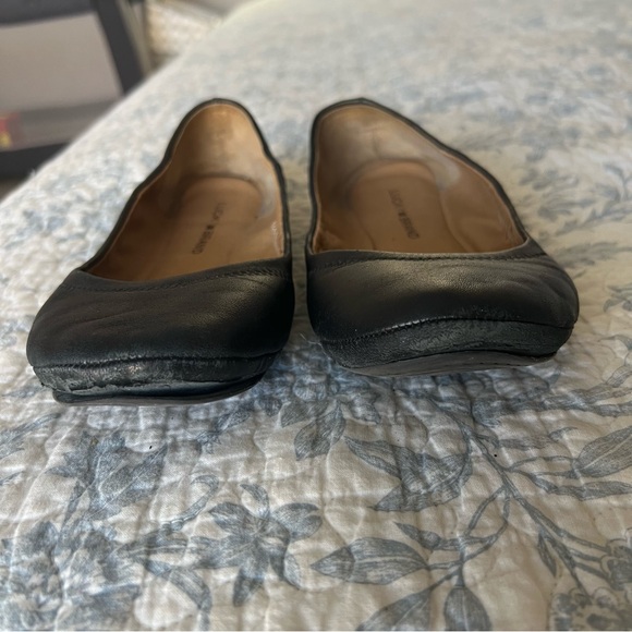 Lucky Brand Black Emmie Ballet Flats - Picture 2 of 8
